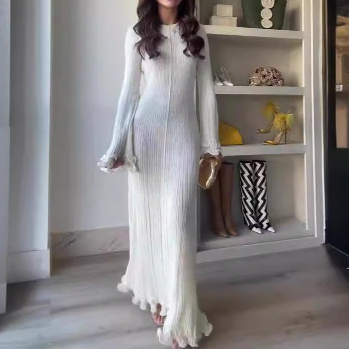 Amanda – Elegantes Kleid mit Glockenärmeln