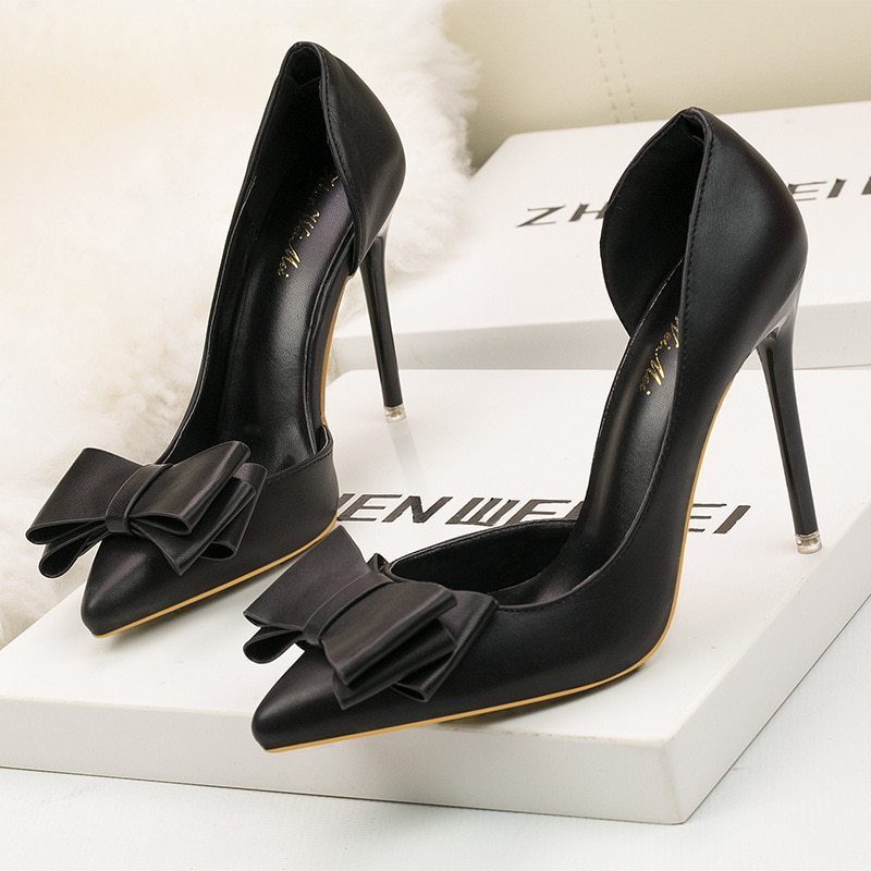 Emma – Sexy Stiletto-Pumps mit spitzem Schnitt für Damen