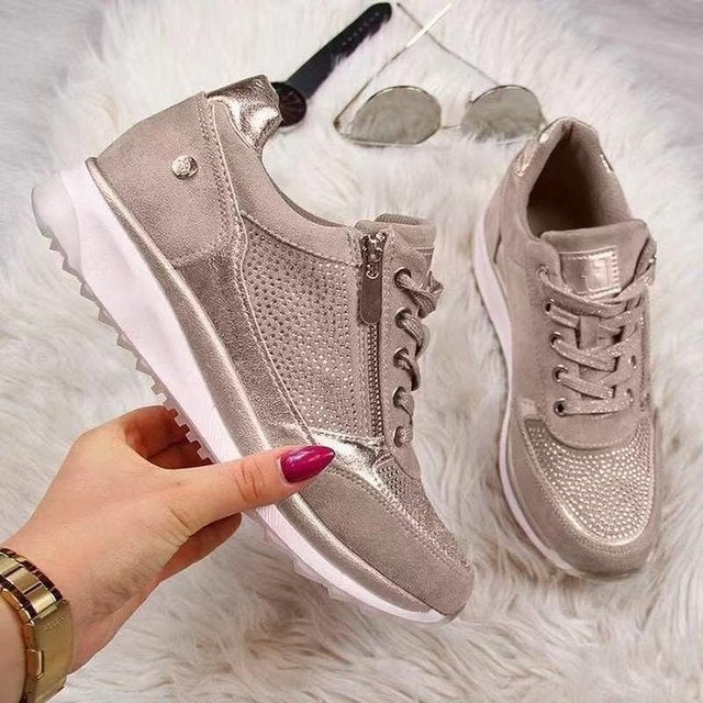Damen Sneaker Freizeit Komfort Schuhe – Alltag & Urbaner Stil