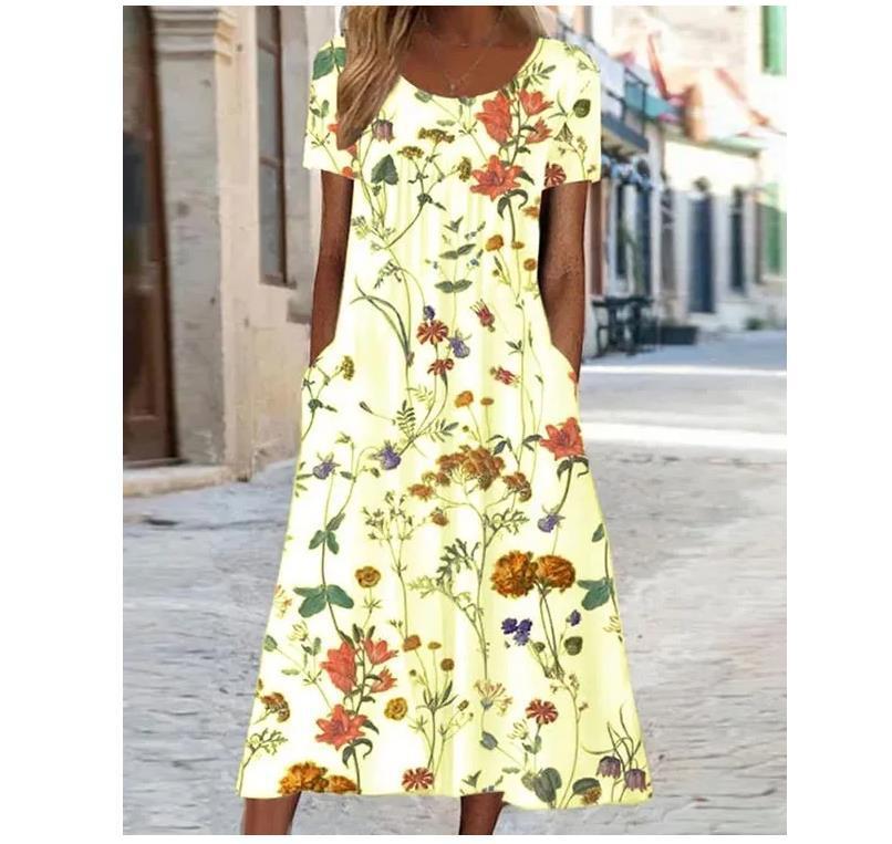 Shirley – Lässiges Kleid mit Floralem Print