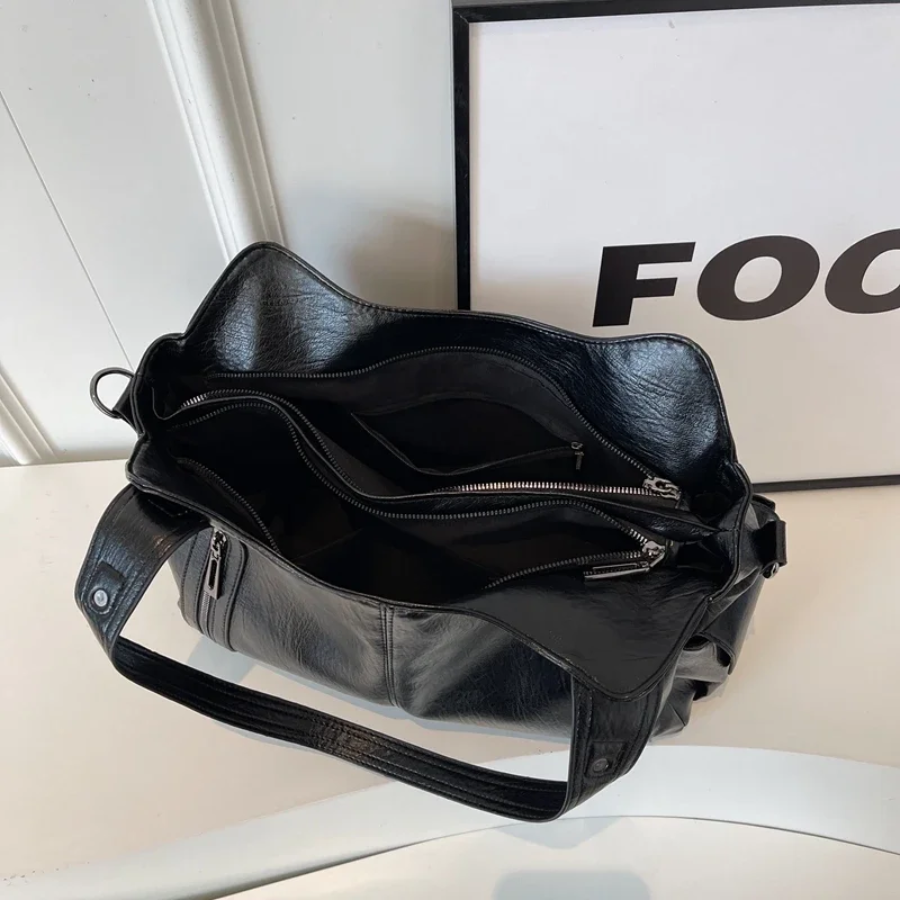 Damen Schultertasche Alltag Elegant – Stilvolle, geräumige Umhängetasche für Büro und Freizeit