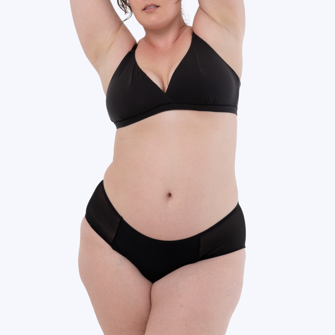 Julie – Frauen Auslaufsichere Taillenhohe Unterhose