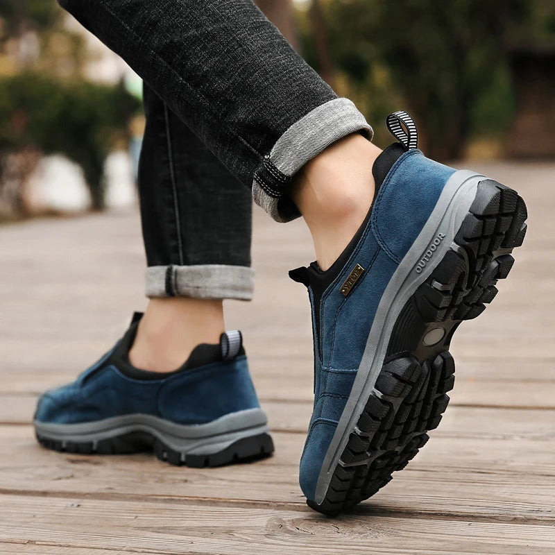 Herren Orthopädische Outdoor Wanderschuhe – Bequeme Slipper für Alltag & Freizeit