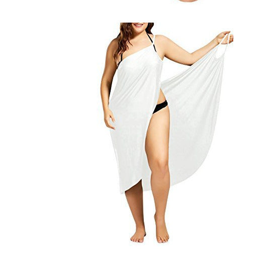 Betty – Plus Size Strandrock mit Trägern