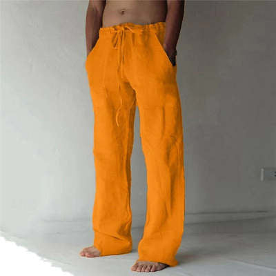 Herren Freizeithose Jogginghose Japanischer Stil Locker Gerade Bein