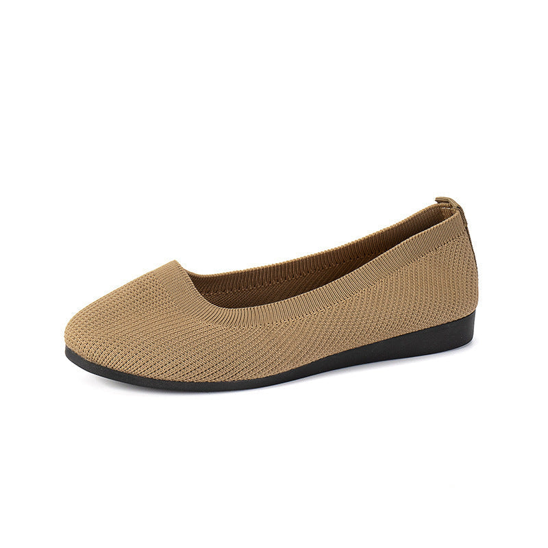 Marie – Runde Zehen Flache Damen Pumps