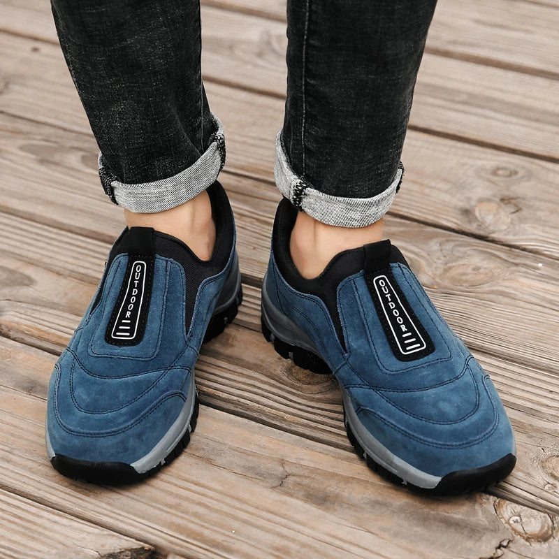 Herren Orthopädische Outdoor Wanderschuhe – Bequeme Slipper für Alltag & Freizeit