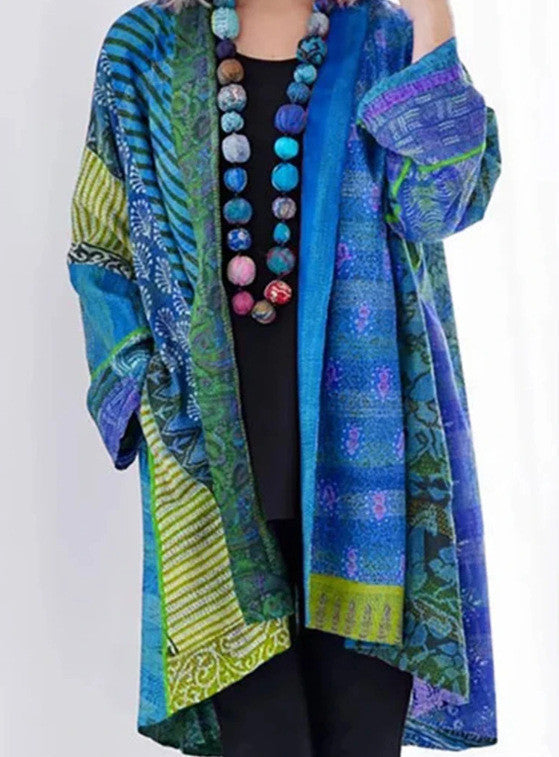 Phoebe – Langärmelige bedruckte Jacke