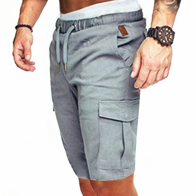 Jack – Eng geschnittene elastische Herren-Cropped Shorts