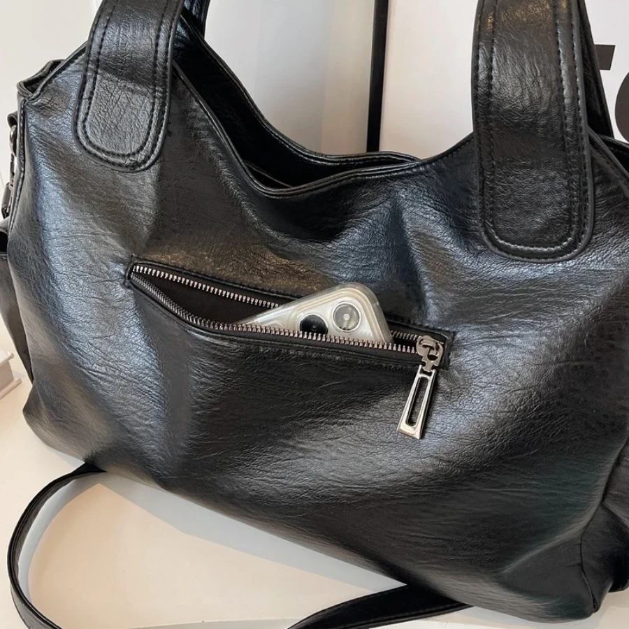 Damen Schultertasche Alltag Elegant – Stilvolle, geräumige Umhängetasche für Büro und Freizeit
