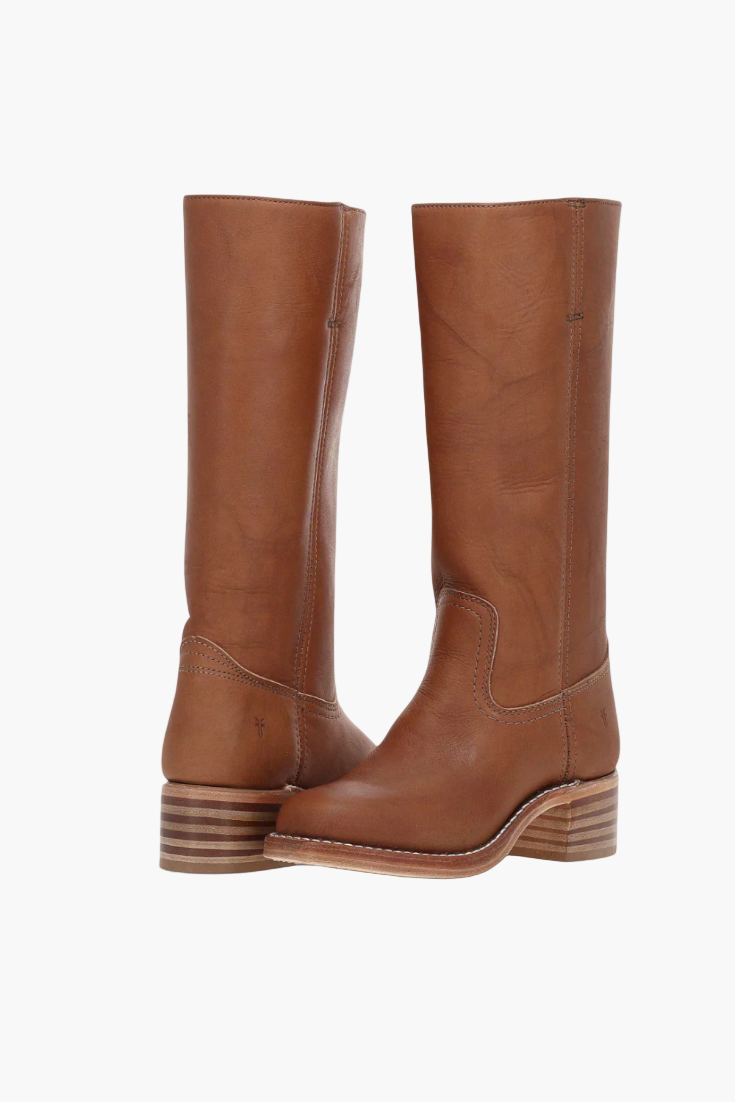 Damen Klassische Stiefel mit Blockabsatz – Modischer Alltags-Look