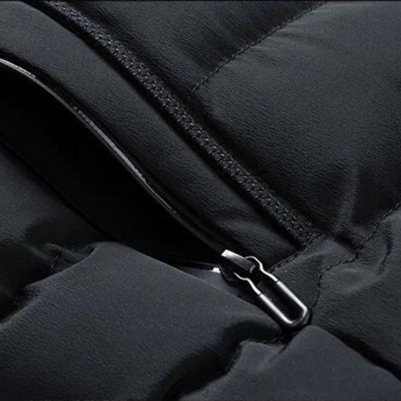 Herren Steppweste mit Kapuze – Funktionale Outdoor Weste für Alltag und Sport