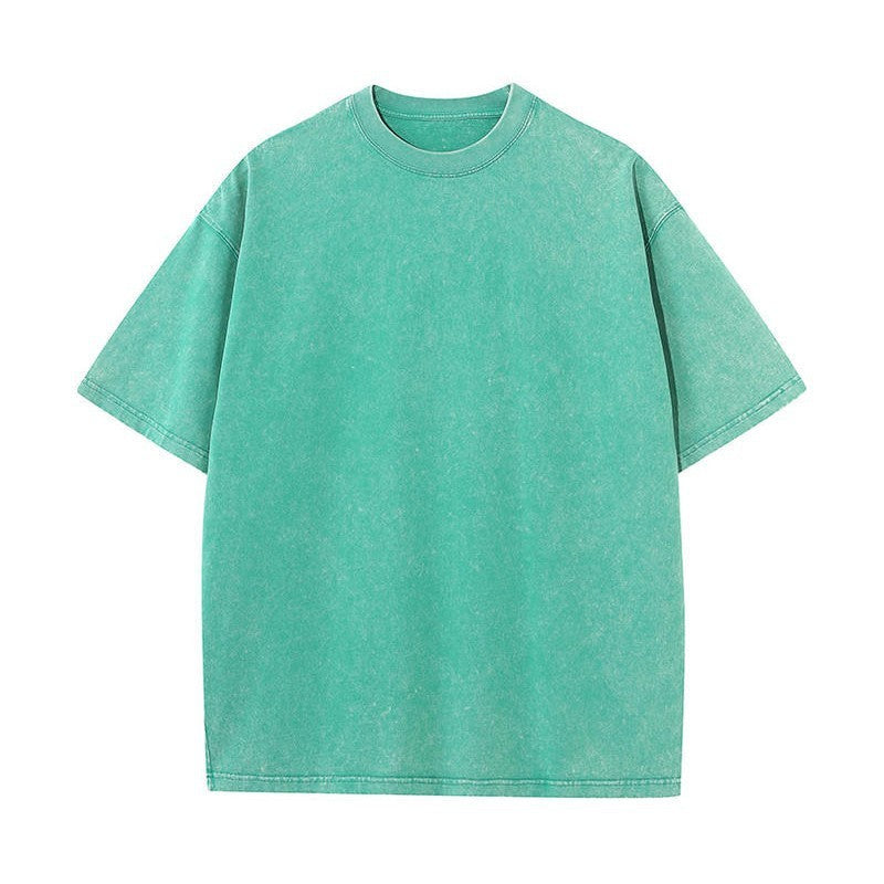 Percy – Retro Rundhals T-Shirt aus Baumwolle