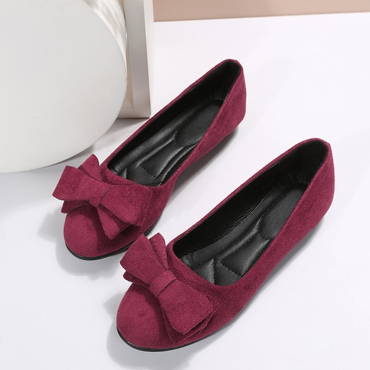 Damen Ballerinas mit Schleife – Elegante Komfort-Slipper für Alltag & Büro