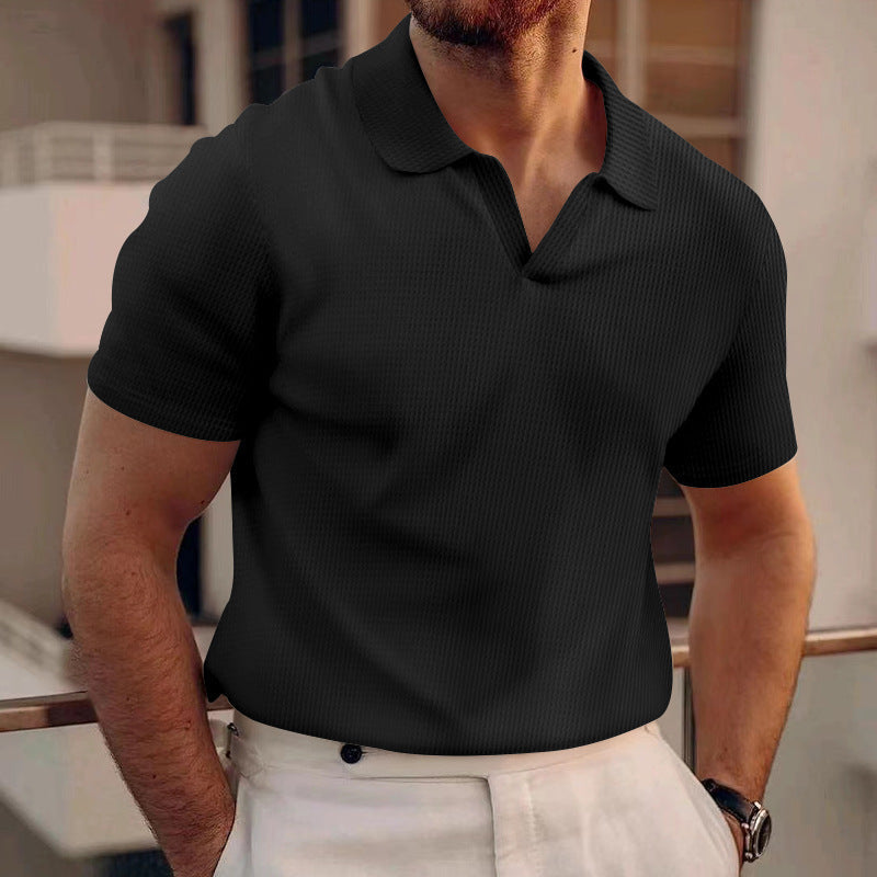 Herren Polo T-Shirt Slim Fit Kurzarm – Eleganter Freizeitstil für Alltag & Business
