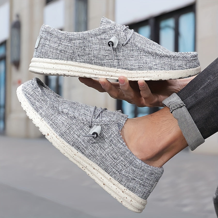 Herren Freizeit-Loafer Slipper – Bequeme Slip-On Schuhe für Alltag & Freizeit