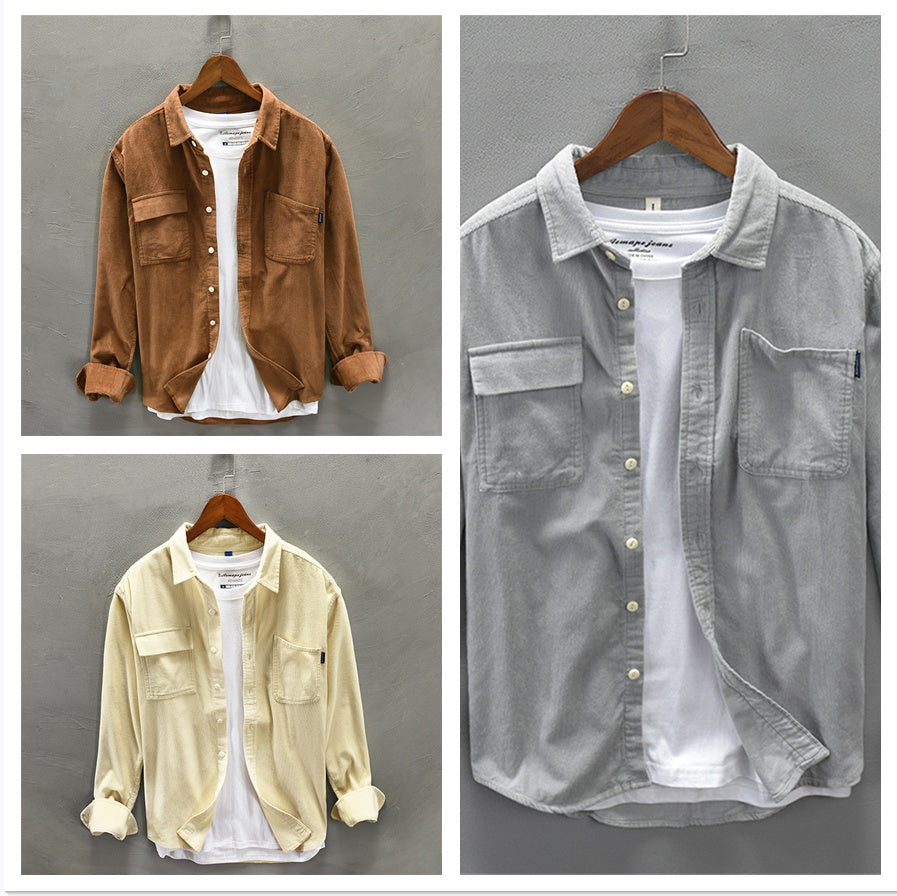 Jack – Lässige Herrenjacke aus Baumwolle mit langen Ärmeln