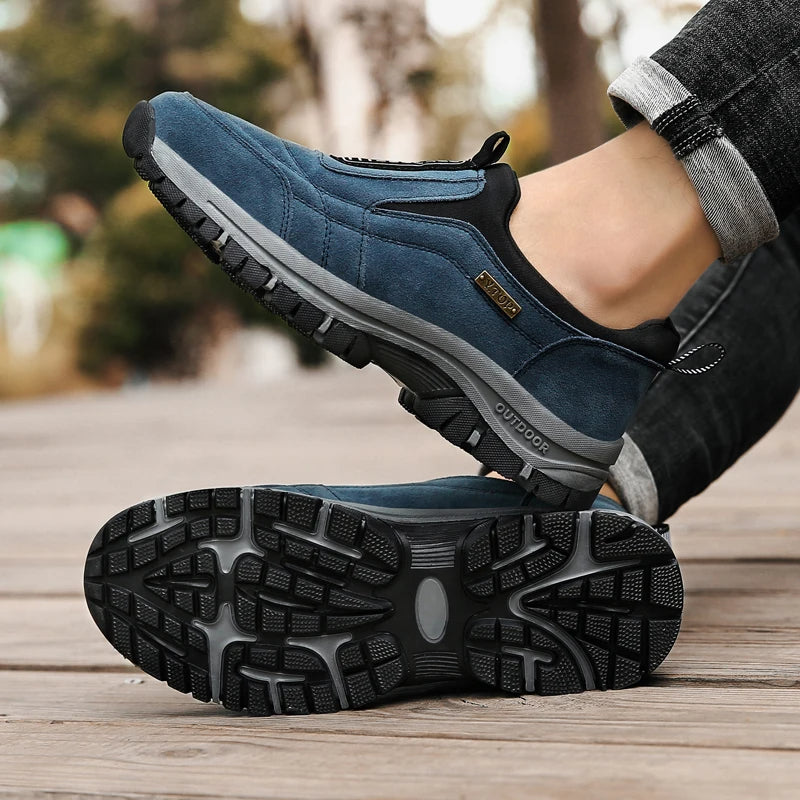 Herren Orthopädische Outdoor Wanderschuhe – Bequeme Slipper für Alltag & Freizeit