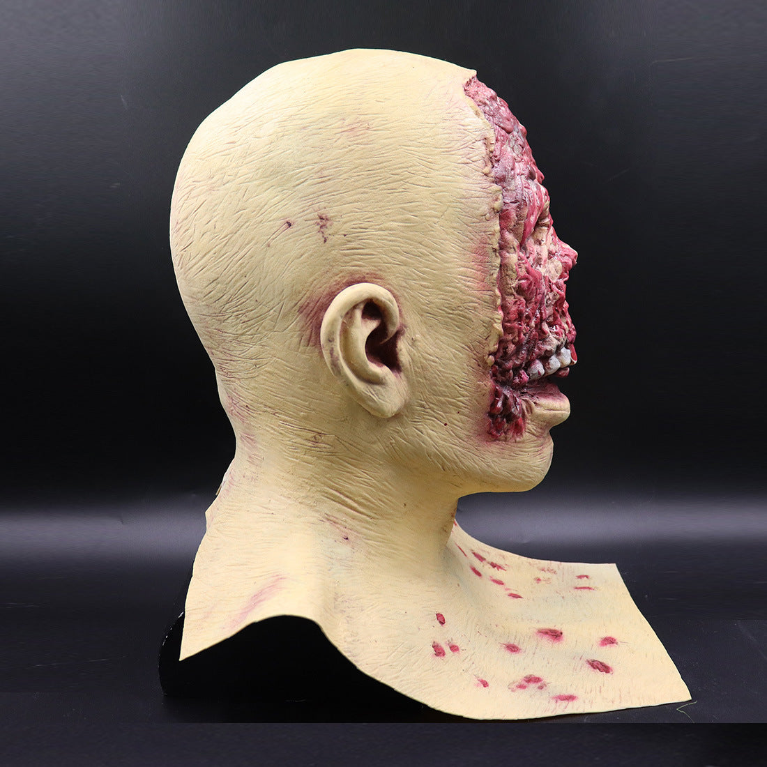 Halloween Latex Zombie Maske für Erwachsene – Gruselige Vollkopf-Maske für Horror-Kostüme & Party