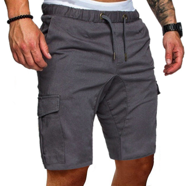 Jack – Eng geschnittene elastische Herren-Cropped Shorts