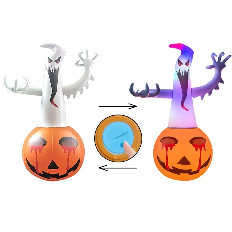 Halloween Aufblasbare Dekorationen für Party & Garten – Lustige und Gruselige Figuren für Halloween-Fest