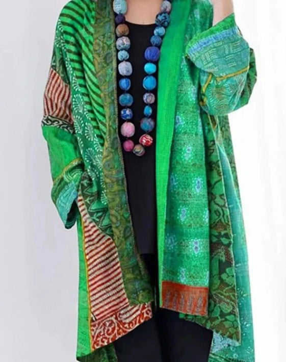 Phoebe – Langärmelige bedruckte Jacke