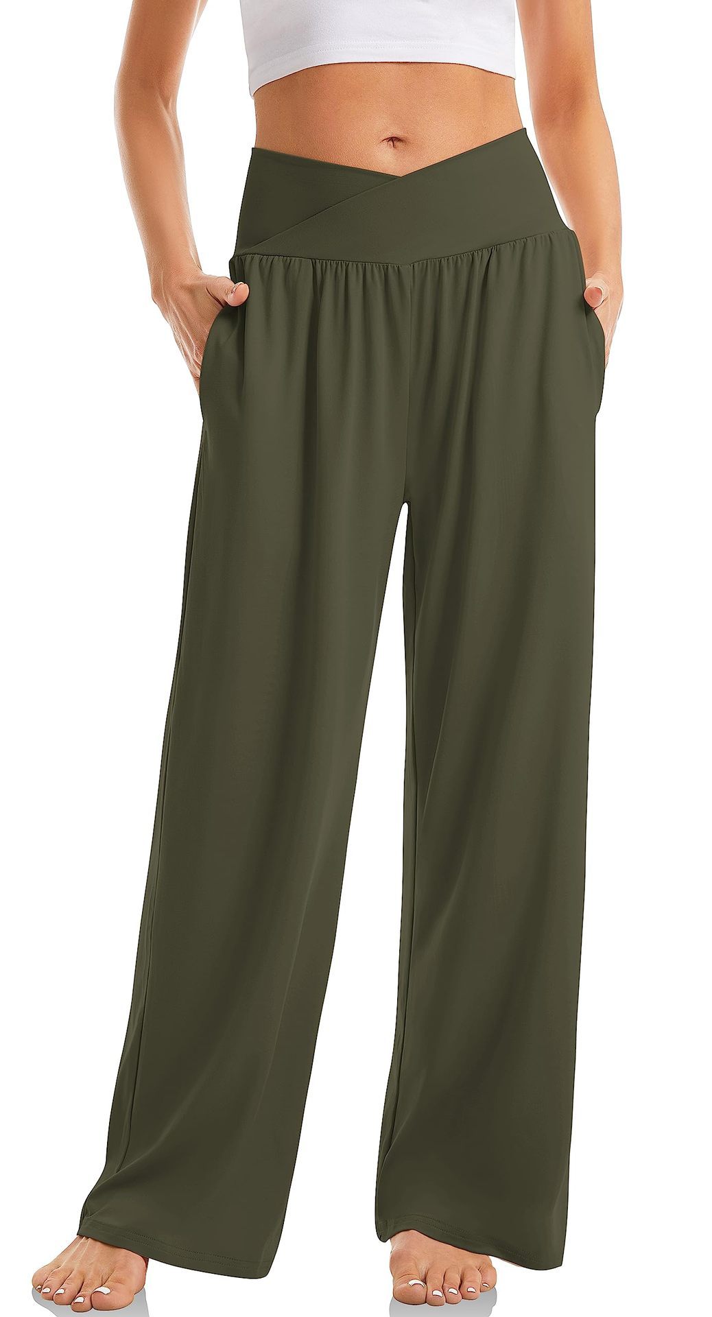 Jane – Legere Yoga-Hosen mit hohem Bund