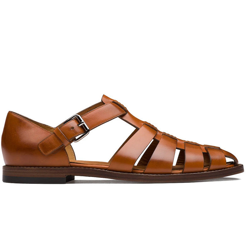 Herren Ledersandalen Klassisch – Elegante Sommerschuhe für Freizeit & Büro