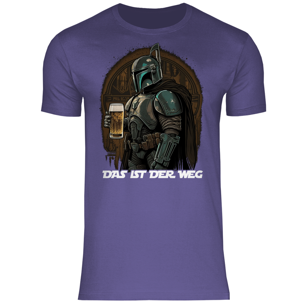 Gabriel – Mandalorian Bier Spaß Herren T-Shirt