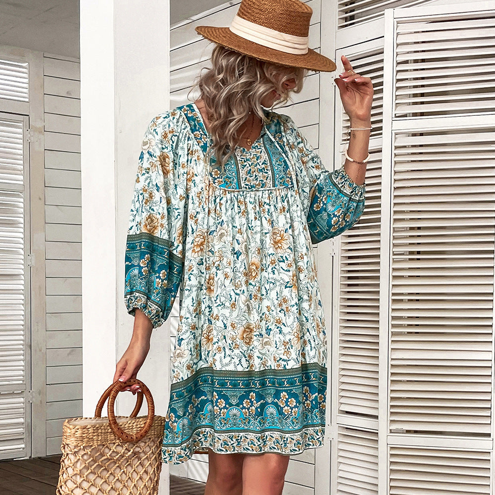 Sarah – Lässiges Boho-Kleid für den Sommer