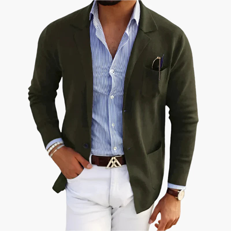 Herren Blazer Klassisch Elegant – Vielseitiges Sakko für Büro, Event & Freizeit