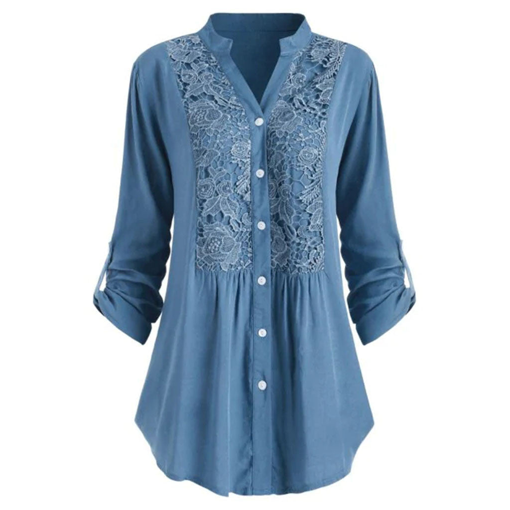 Aaron – Spitzenhemd mit Lace-Elementen