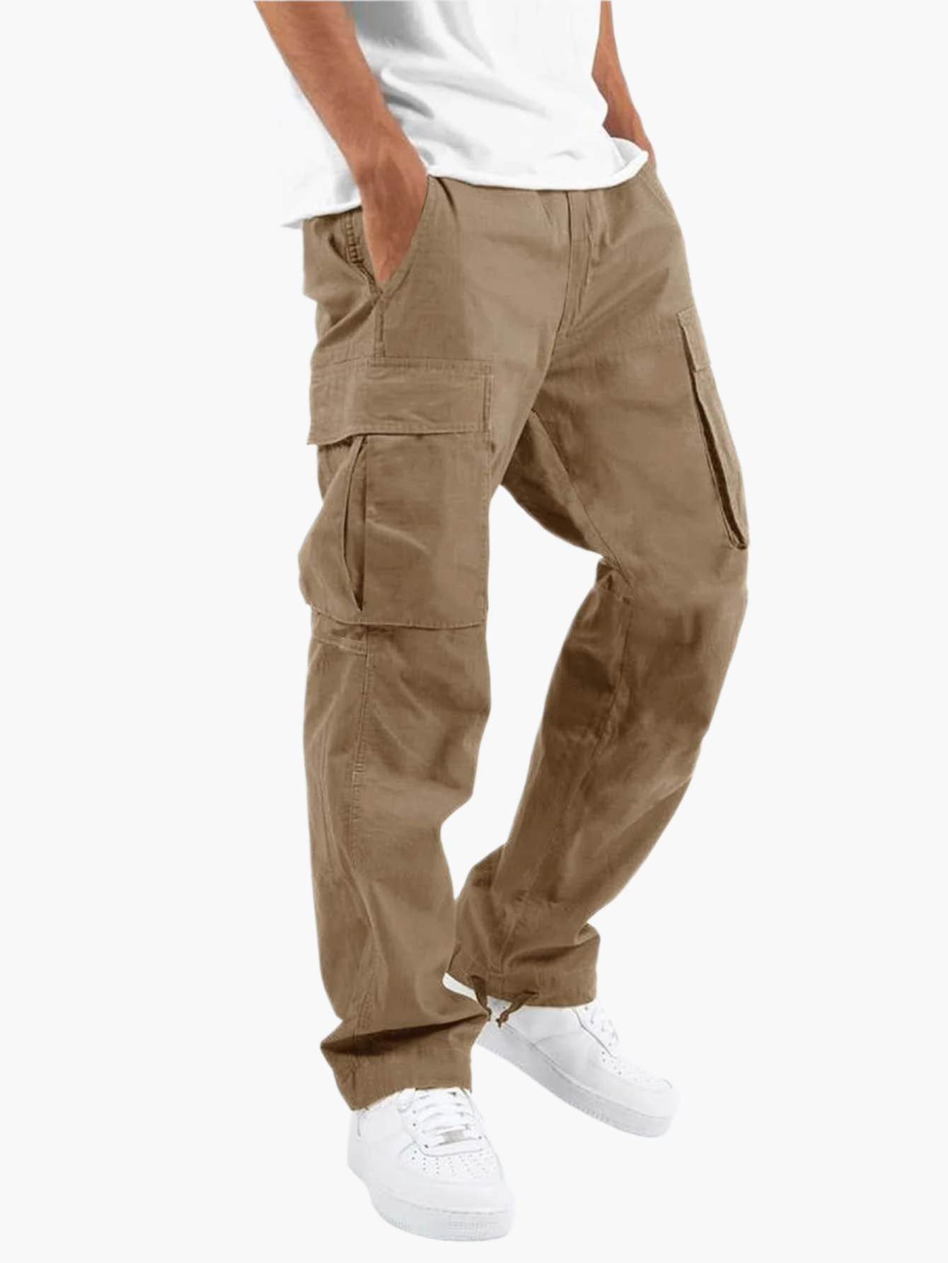 Herren Cargo Hose – Lässiger Streetwear-Style mit geradem Schnitt und funktionalen Taschen