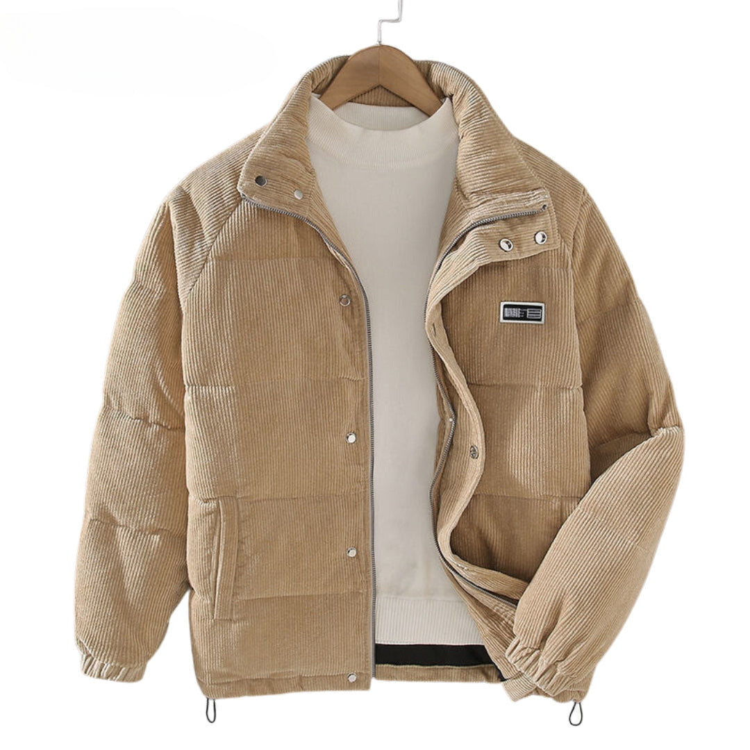 Herren Winter Steppjacke – Stilvolle Outdoor Jacke für kalte Tage