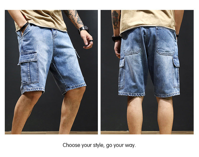 Terry – Lockere gerade Sommer Freizeit 5-Punkte-Hose