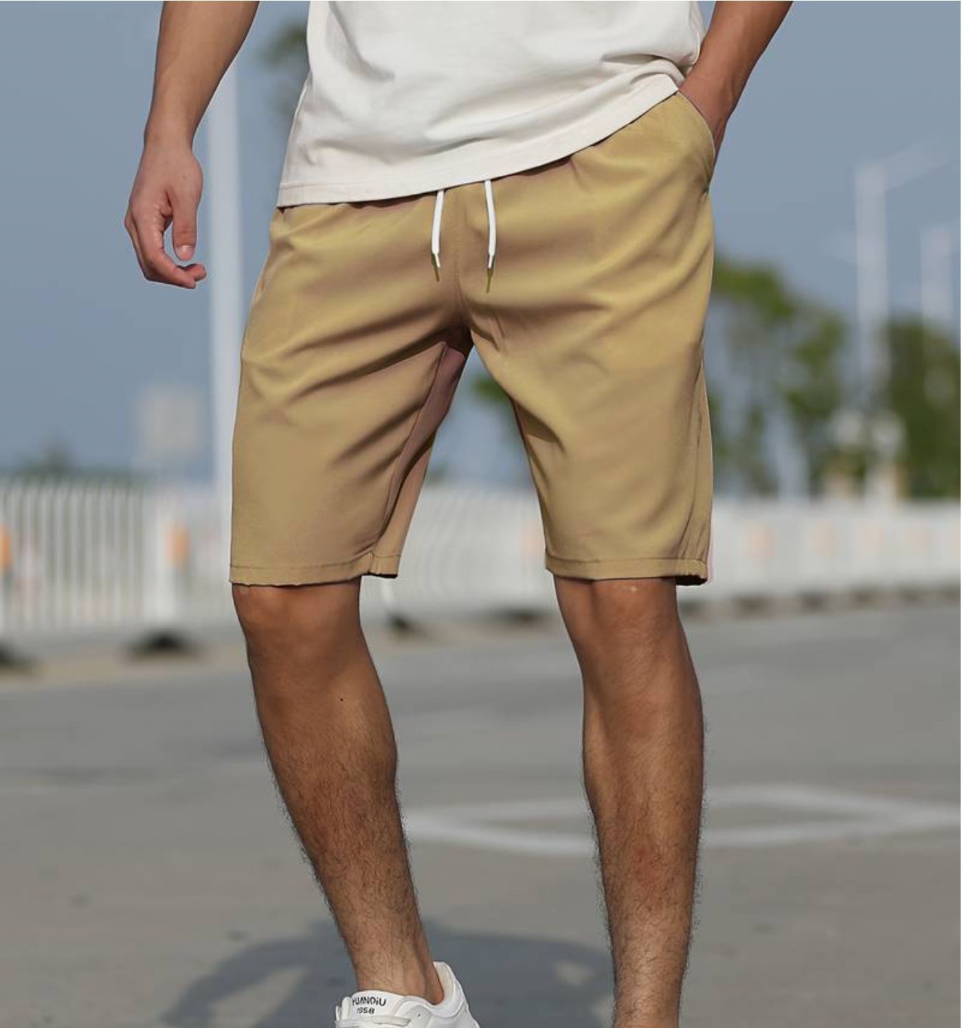 Neil – Personalisierte 3D-Digitaldruck Strandhose für Herren