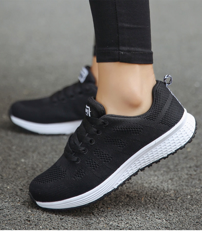 Damen Sneaker Leichtgewicht Sportliche Freizeitschuhe für Alltag & Fitness