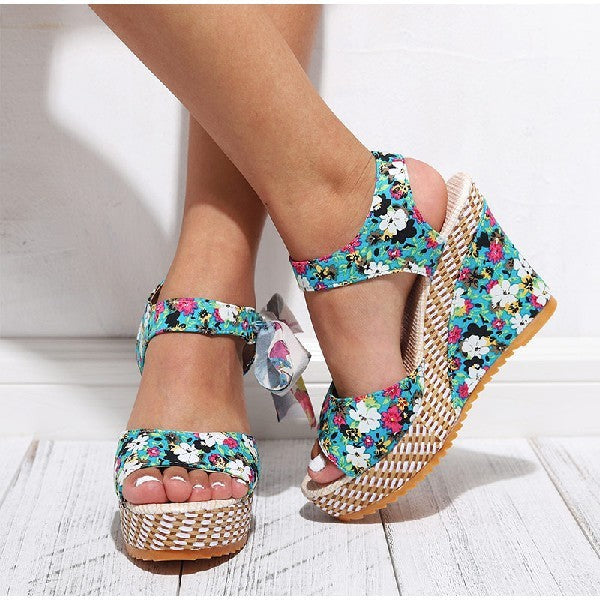Leah – Bohemian High Heel Sandalen