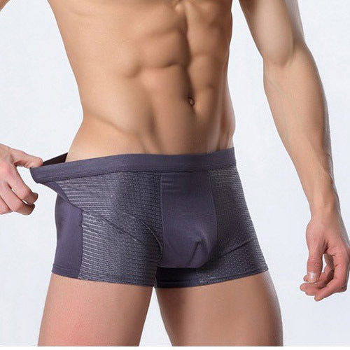 Leon – Atmungsaktive Herrenunterwäsche aus Eissilk mit Mesh