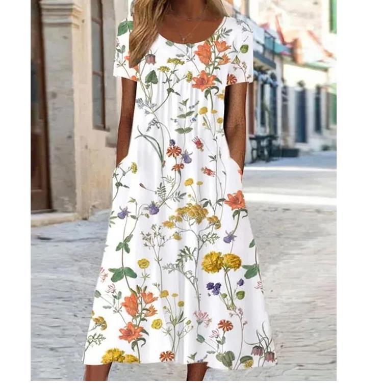 Shirley – Lässiges Kleid mit Floralem Print