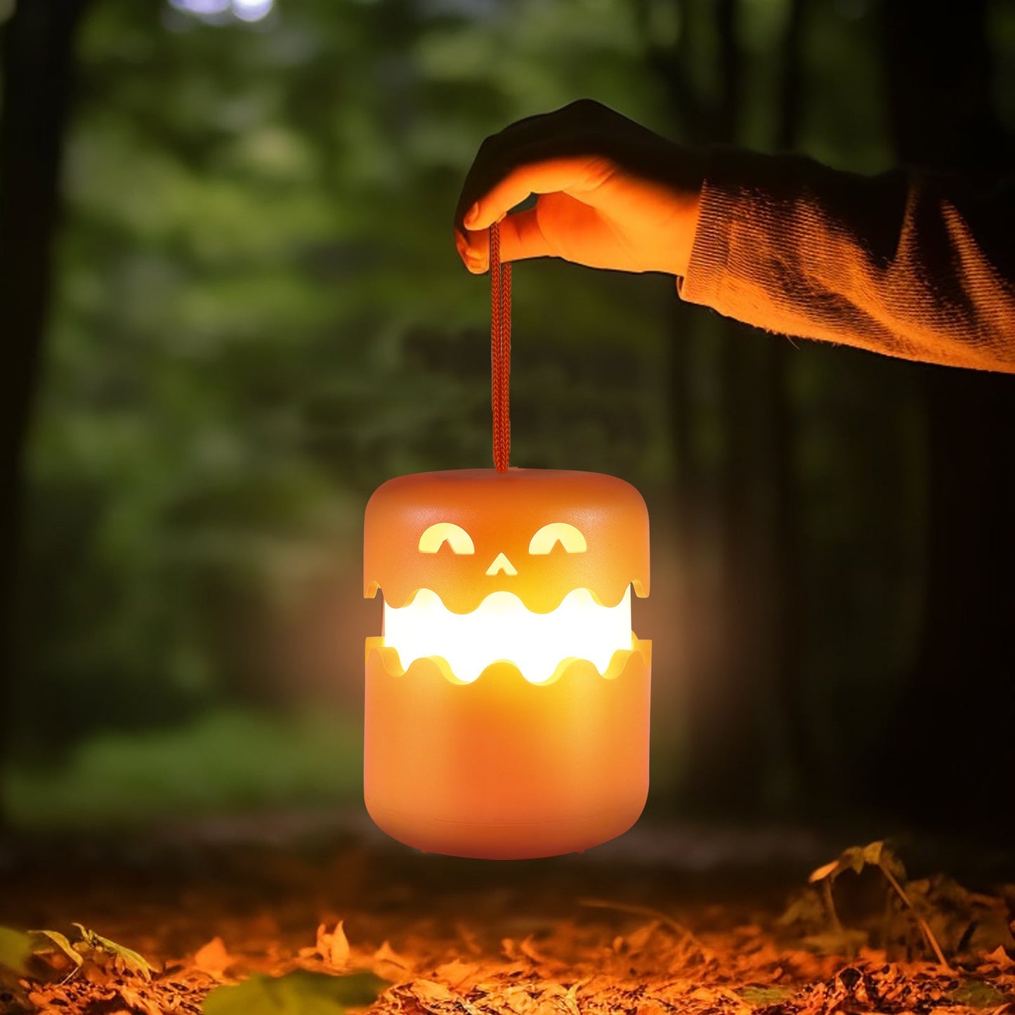 Halloween Deko LED Kürbis-Licht – Stimmungsvolle Lampe für Halloween-Partys & Gruselige Dekoration