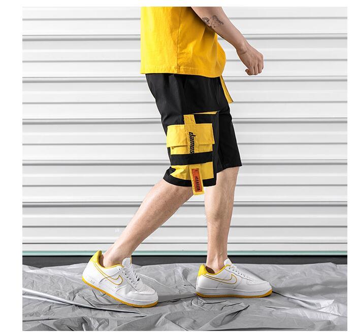 Roger – Bequeme Herren-Hip-Hop-Shorts in Schwarz