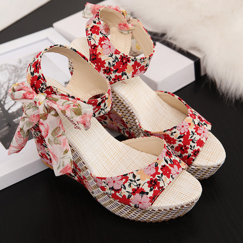 Leah – Bohemian High Heel Sandalen