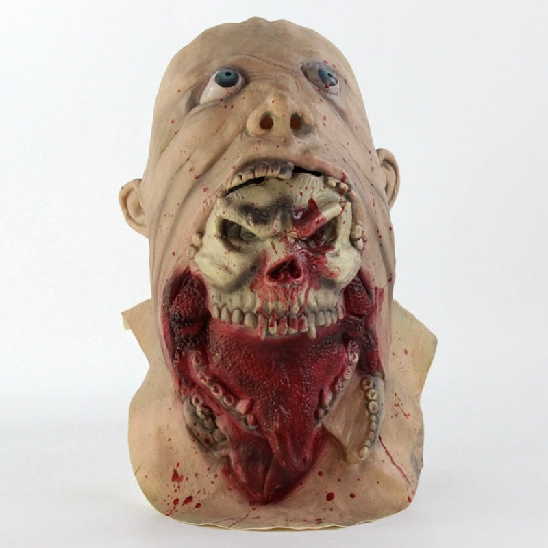 Halloween Tentakel-Monster Maske – Gruselige Latex Kopfmaske für Erwachsene