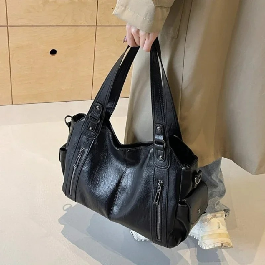 Damen Schultertasche Alltag Elegant – Stilvolle, geräumige Umhängetasche für Büro und Freizeit