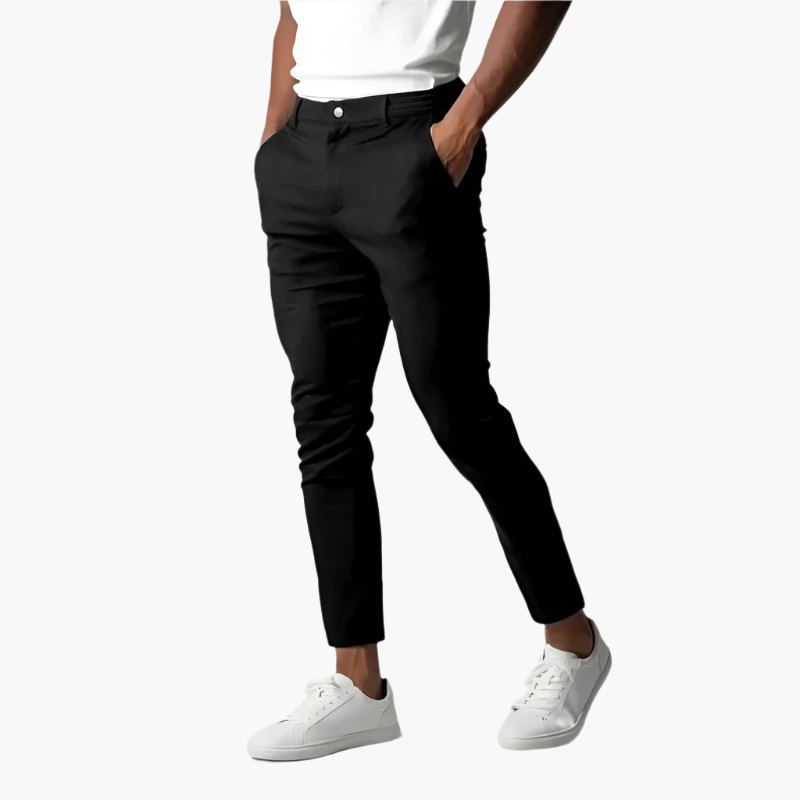 Herren Chinohose Slim Fit – Elegante & Bequeme Freizeithose für Büro und Alltag