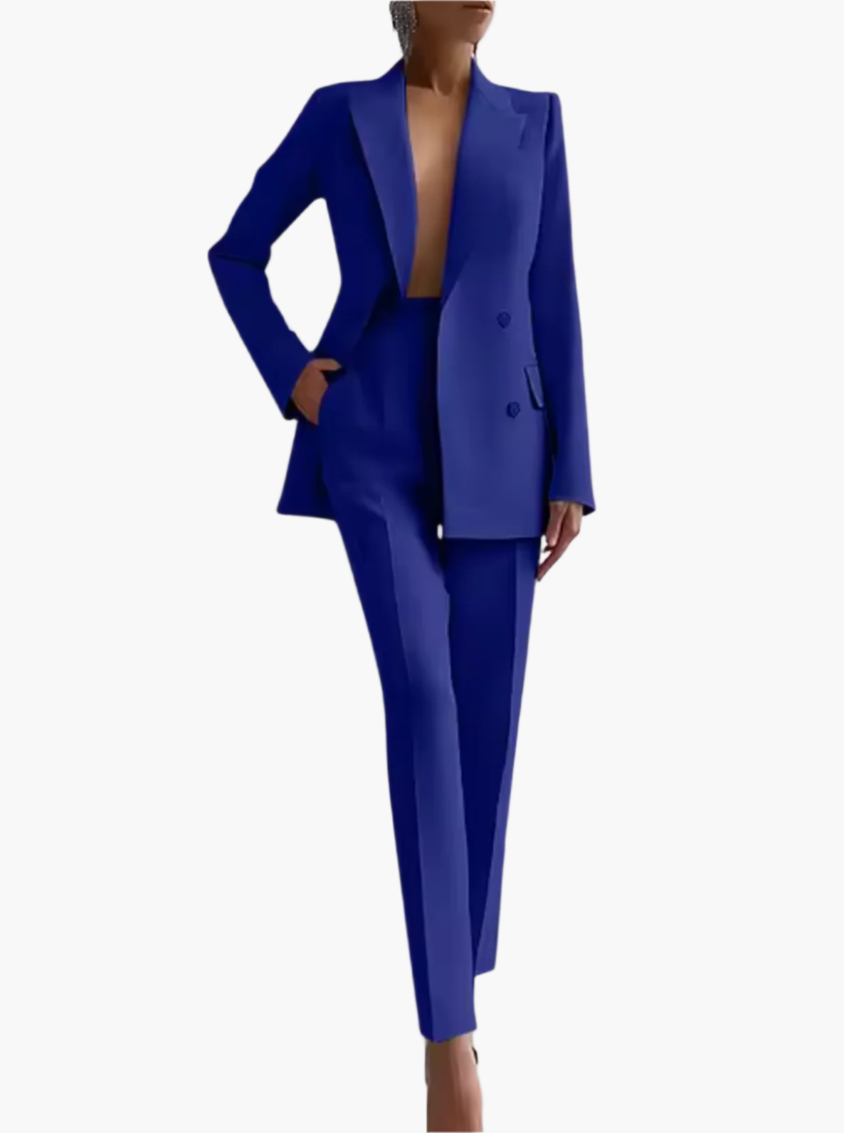 Damen Business Anzug Set – Eleganter Blazer & Hose für Büro und Alltag