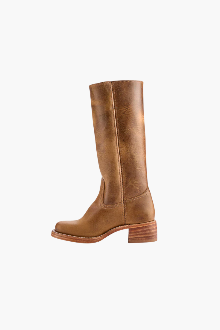 Damen Klassische Stiefel mit Blockabsatz – Modischer Alltags-Look