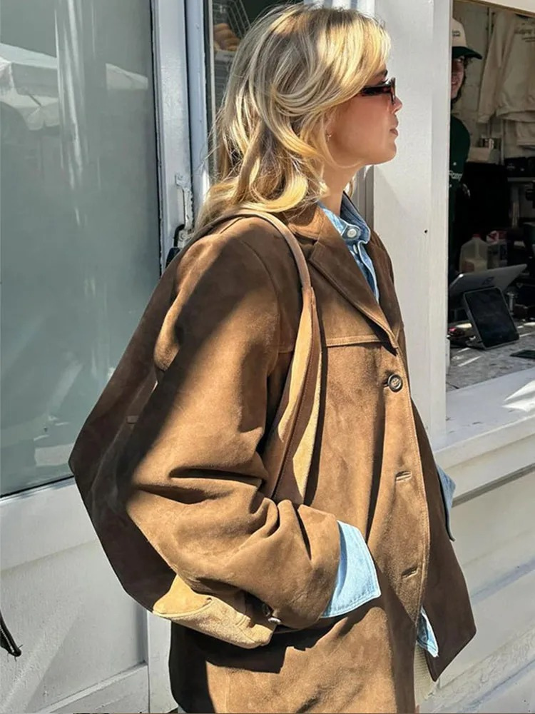 Damen Oversized Trenchcoat – Stilvoller Herbst- und Wintermantel für modische Auftritte