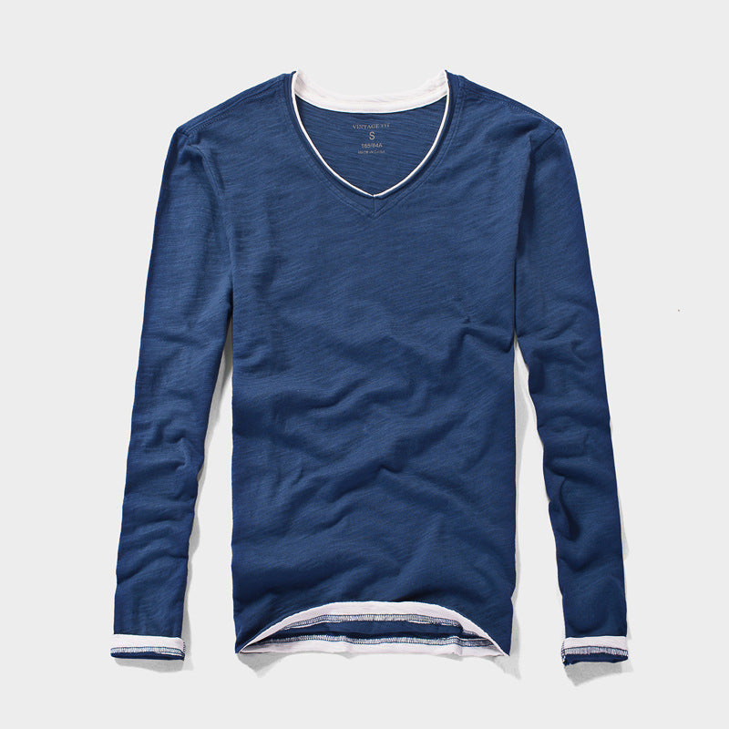 Arthur – Japanischer Herren-Langarmshirt im Frühlingsstil